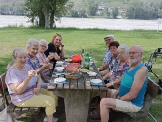 Donau-Picknick in Krems